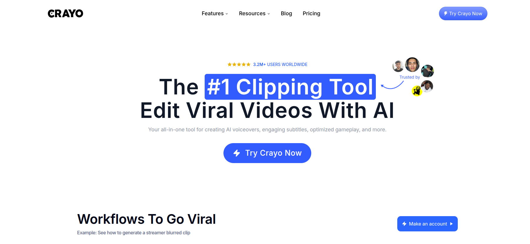 Crayo AI Platform Features